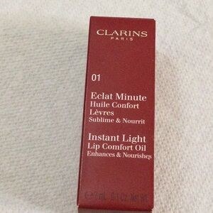 Clarins Paris New in Box Instant light lip oil